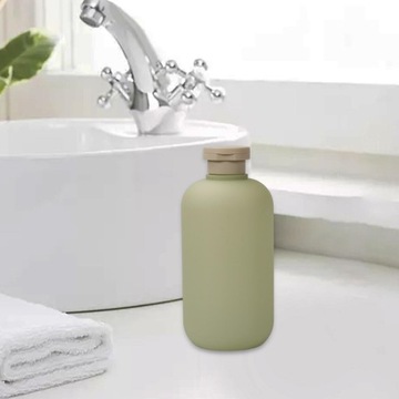 Pojemniki do przechowywania kosmetyków do makijażu, puste, zielone, 500 ml