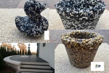 Каменный ковролин балкон-терраса лестница TopStone 25кг