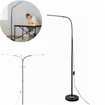 LAMPA PODŁOGOWA STOJĄCA IRON NOWOCZESNA 140cm 360° OBROTOWA