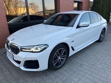 BMW Seria 5 G30-G31 2022 BMW Seria 5 2.0 hybryda Plug in automat M pakiet zarej w PL zamiana