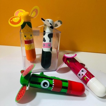 ШАРИКОВАЯ БУЛАВКА МЕЛЬНИЦА КОЛЕСО С КОЛЕСОМ LOL FAN ФРУКТОВЫЙ РОЗОВЫЙ COLO FAN