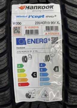 VOLVO S60 V60 KOLA ZIMNÍ 235/40R19 HANKOOK NOVÉ