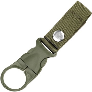 UCHWYT NA BUTELKĘ PET DO PASKA PASA PLECAKA DOMINATOR MOLLE ZIELONY OLIVE