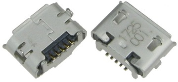Gniazdo micro USB B SMT/THT montaż dolny /3298