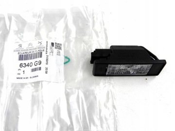 2× SVĚTLO LAMPA TABULKY CITROEN C2 C3 C4 C5 6340G9