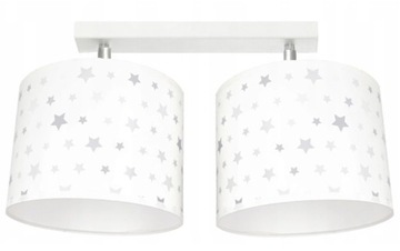 Lampa sufitowa GWIAZDKI BIAŁE 2 żyrandol led