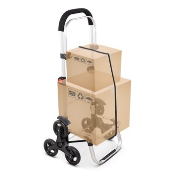 Тележка для покупок Сумка 3в1 на колесах, складная транспортировочная тележка, черная, 56л