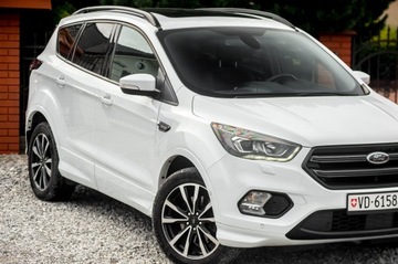 Ford Kuga II SUV Facelifting 2.0 TDCi 150KM 2019 Ford Kuga ST-Line 2.0TDCI 150KM Facelift, Automat, Bi Xenon, LED, Navi