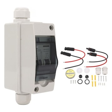 ROZŁĄCZNIK BEZPIECZNIK IP65 400V DC SOLAR 20A