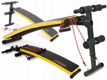 ŁAWECZKA SKOŚNA DO ĆWICZEŃ Z REGULACJĄ EKSPANDERY