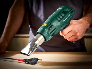 PARKSIDE PHLG ТЕПЛОВАЯ ПИСТОКА 2000ВТ ЭЛЕКТРИЧЕСКАЯ 230В 2 ШЕСТЕРНИ ОЧЕНЬ МОЩНАЯ ВОЗДУХОДУВКА