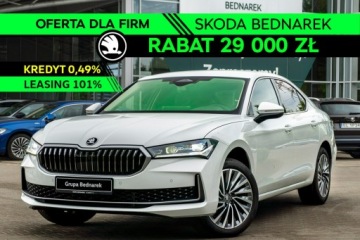 Skoda Superb IV Liftback 2.0 TSI 204KM 2026 Škoda Superb Skoda Superb L&amp;K 2.0 TSI 204 KM