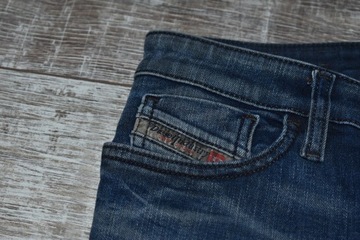 Diesel Skinzee Super Slim-Skinny Spodnie Jeans 27/32