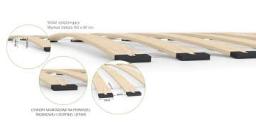 Каркас, вставка кровати 160х80, пружинистая