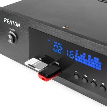 Fenton AV550 Surround 5.1 усилитель для домашнего кинотеатра + пульт дистанционного управления