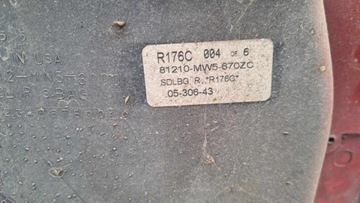 HONDA GL 1500 GOLDWING 82-01 ПРАВАЯ ТРАНСМИССИЯ 81210-MW5-670ZC