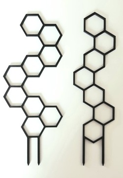 2 X ПОДДЕРЖИВАЮЩАЯ ЛЕСТНИЦА ДЛЯ ЦВЕТОВ, РАСТЕНИЙ, МЕДОВАЯ СМЕСЬ M