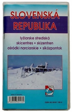 SLOVENSKA REPUBLIKA SŁOWACJA Informacje o ośrodkach narciarskich + Mapa