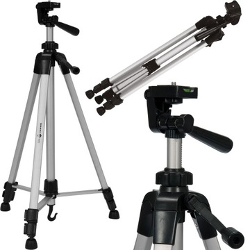 STATYW TRIPOD KAMERY APARATU REGULACJA 0,5 - 1,5m
