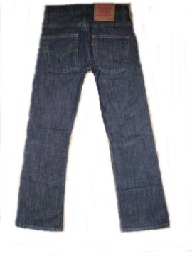 SPODNIE JEANS LEVI'S 507 DENIM W26/L30- W68/L95 QUALITY COMFORT REGULAR FIT