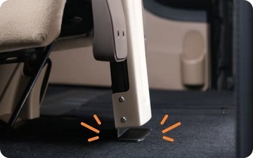 OKIDAY ПЛАТФОРМА ПОДНОЖКА ДЛЯ ДЕТСКОГО АВТОКРЕСЛА ISOFIX 4-12 Л