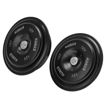 2 szt. 110DB samochodowy elektryczny róg pneumatyczny wodoodporny głośnik