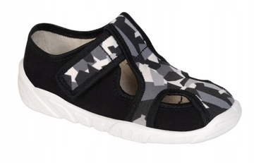 ДЕТСКИЕ ТАПОЧКИ НА ЛИПУЧКЕ ДЛЯ ДЕТСКОГО САДА ZETPOL SZYMON MORO размер 30