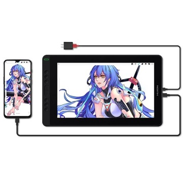 HUION Kamvas 13 черный графический планшет