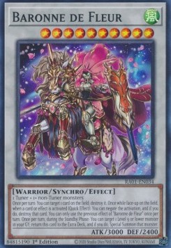 Yu-Gi-Oh! TCG: Baronne de Fleur (V.1) (RA01)