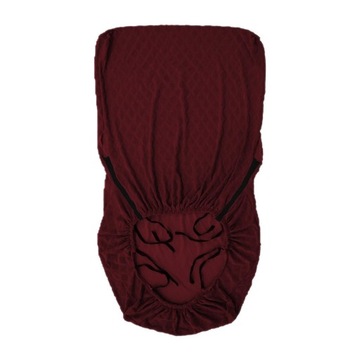 Wooden Armchair Cover, Elastic Chair Cover, Waterproof Protection, Easy Red