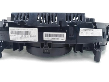 MERCEDES-BENZ C-CLASS PŘÍSTROJOVÁ DESKA / TACHOMETR C 200 CDI DIESEL 2011 4/5DR