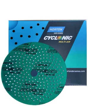 Krążki Ścierne CYCLONIC MULTI-AIR Norton zielony P120
