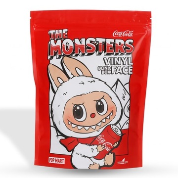 LABUBU Najnowsza 5 generacja seria Coca-Cola LABU-BU brelok 18cm