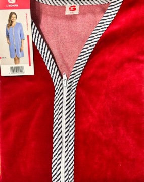 Женский велюровый халат Польское изделие Gucio L Porannik