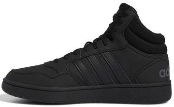 47 МУЖСКИЕ КРОССОВКИ ADIDAS 1/3 ЧЕРНЫЕ ОБРУЧИ MID GV6683