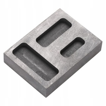 ЧИСТЫЙ ГРАФИТ Слиток ТИГЛЬНАЯ ФОРМА ДЛЯ ПЛАВКИ