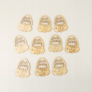 20 sztuk Wielkanoc jajko wycięcia