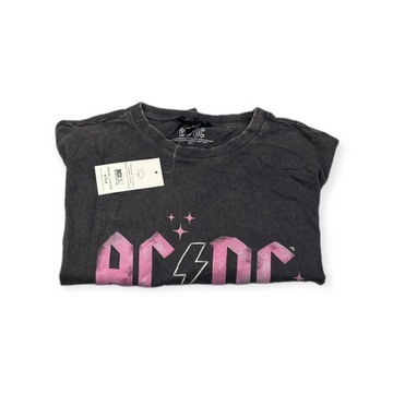 Koszulka T-shirt damski okrągły dekolt AC/DC NEW LOOK L