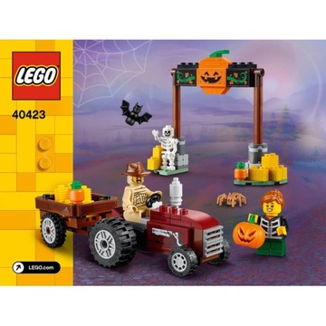 Lego Instrukcja - Halloween Hayride 40423