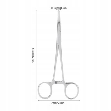 16 СМ ХИРУРГИЧЕСКИЕ ПРЯМЫЕ ГЕМОСТАТИЧЕСКИЕ ЩИПЦЫ