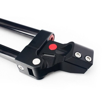 KIEROWNICA Z AMORTYZATOREM CZARNA 22,2MM