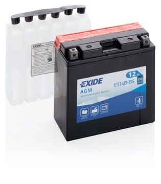Akumulator EXIDE ET14B-BS YT14B-BS CT14B-BS 12Ah