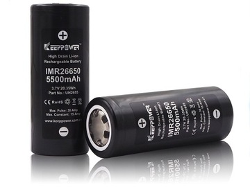 Keeppower 26650 5500 мАч 3,6–3,7 В литий-ионный