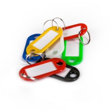 КУЛОН D.RECT ​​KEY, БЕЛЫЙ 10 шт.