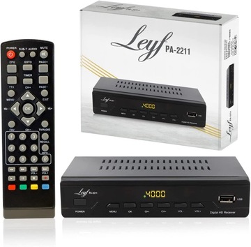 Tuner dekoder TV DVB-T2 Leyf PA-2211