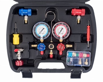 Klima Tester Manometry AZOT HYDROGEN R1234yf do znajdowania nieszelności