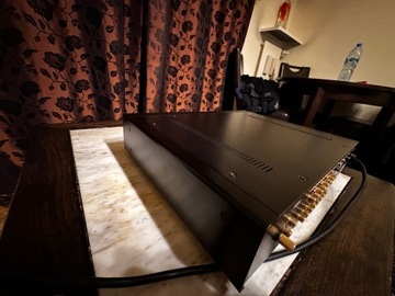 Предусилитель Sony TA-E90ES, черный, 230 В, вход дистанционного управления для картриджей MM и MC.