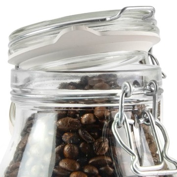 СТЕКЛЯННАЯ БАНКА С КРЫШКОЙ И ПРОКЛАДКОЙ 790МЛ