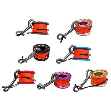 Коррозионностойкий зажим для катушки для дайвера с катушкой для пальцев