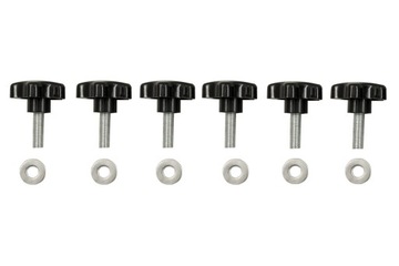 JEEP WRANGLER JK 07-18 2 DRZWI ZESTAW ŚRUB SZYBKIEGO MONTAŻU DACHU TWARDEGO